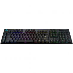 Logitech G G915 LIGHTSPEED Wireless RGB Mechanical Gaming Keyboard – GL Linear Tastatur RF Wireless + Bluetooth QWERTZ Deutsch Karbon 
