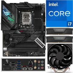 Aufrüstkit Intel Core i7-13700KF (8x 3,4GHz, 8x 2,5GHz) + 32GB RAM + ASUS ROG Strix Z690-F Gaming WIFI Mainboard 