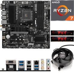 Aufrüstkit AMD Ryzen 7 5700G (8x 3,8GHz) + 16GB RAM + MSI B550M Pro-VDH WIFI Mainboard 