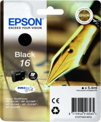 Epson T1621 Tintenpatrone Schwarz 