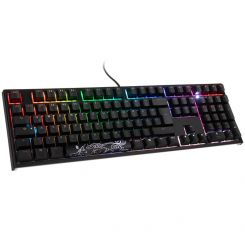 Ducky ONE 2 Backlit PBT Gaming Tastatur RGB - Cherry MX-Speed-Silver 