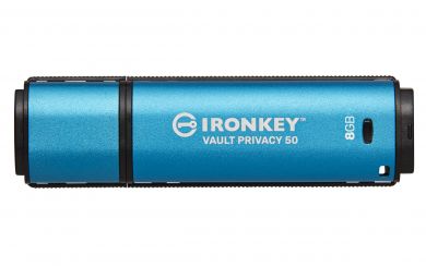 8GB Kingston IronKey Vault Privacy 50 8GB, USB-A 3.0 