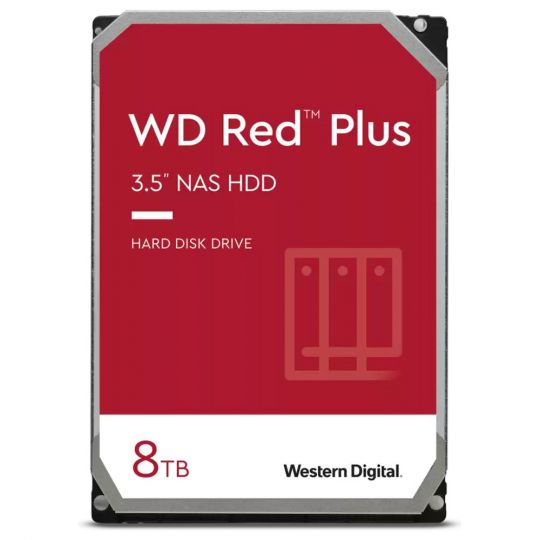 8TB WD Red Plus WD80EFZZ Festplatte 
