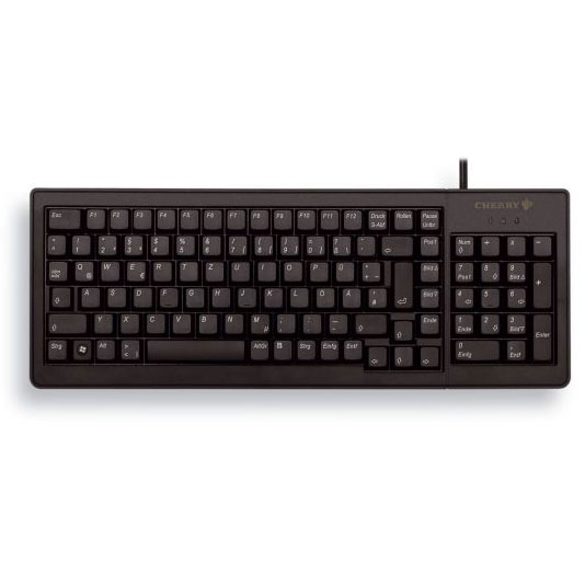 Cherry G84-5200LCMDE XS Complete Keyboard (USB + PS/2) 