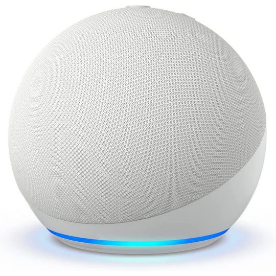 Amazon Echo Dot (5. Generation, 2022) | Smarter Bluetooth Lautsprecher mit  Alexa | Weiß | ARLT Computer