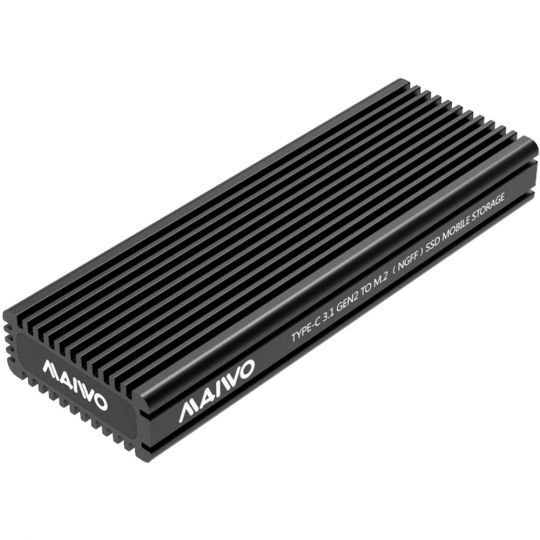 ARLT K1687P2 - Externes M.2 SSD Gehäuse für NVMe und SATA M.2 SSDs 