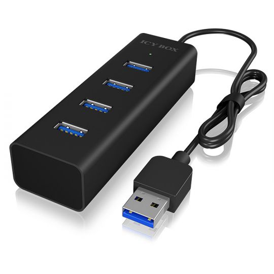 4 Port USB 3.0 HUB Raidsonic Icybox IB-HUB1409-U3 | ARLT Computer