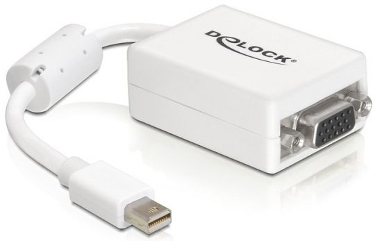 Delock Adapter mini Displayport 1.2 Stecker > VGA Buchse Passiv 