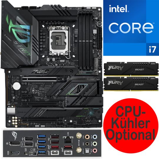 Aufrüstkit Intel i7-14700K (8x 3,4GHz, 12x 2,5GHz) + 32GB RAM + ASUS ROG  Strix Z790-F Gaming WIFI Mainboard | ARLT Computer