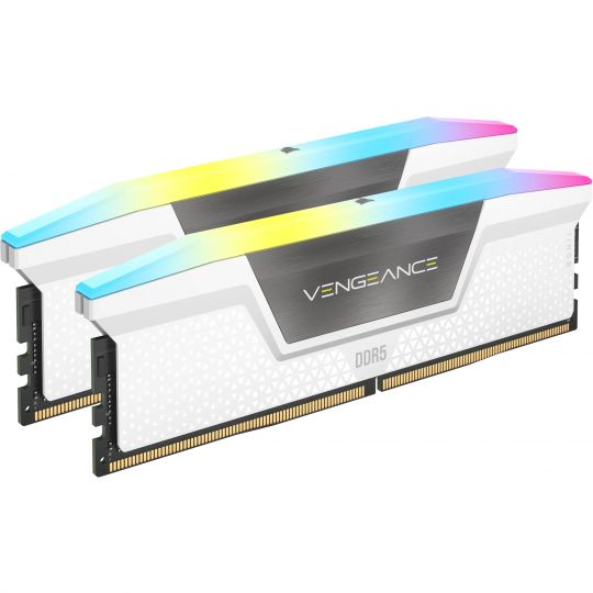 32GB Corsair Vengeance RGB White DDR5 6400 (2x 16GB) 