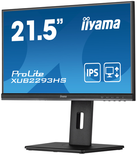 54,6cm (21.5") iiyama XUB2293HS-B5 Full HD Monitor 
