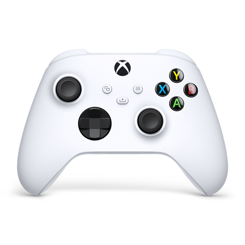 Microsoft Xbox Wireless Controller White Weiß Bluetooth/USB Gamepad Analog / Digital Xbox Series S, Xbox Series X, Xbox One, Xbox One S, Xbox One X 