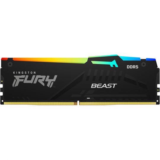 32GB Kingston FURY Beast RGB DDR5 4800 (1x 32GB) 