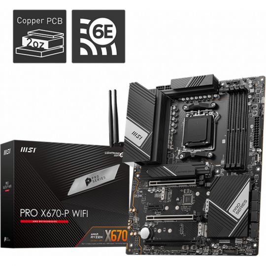 Aufrüstkit AMD Ryzen 5 7600X + 32GB RAM + MSI PRO X670-P WIFI Mainboard |  ARLT Computer