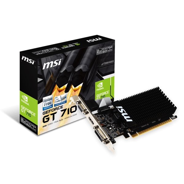 MSI GeForce GT 710 2GD3H LP Grafikkarte 