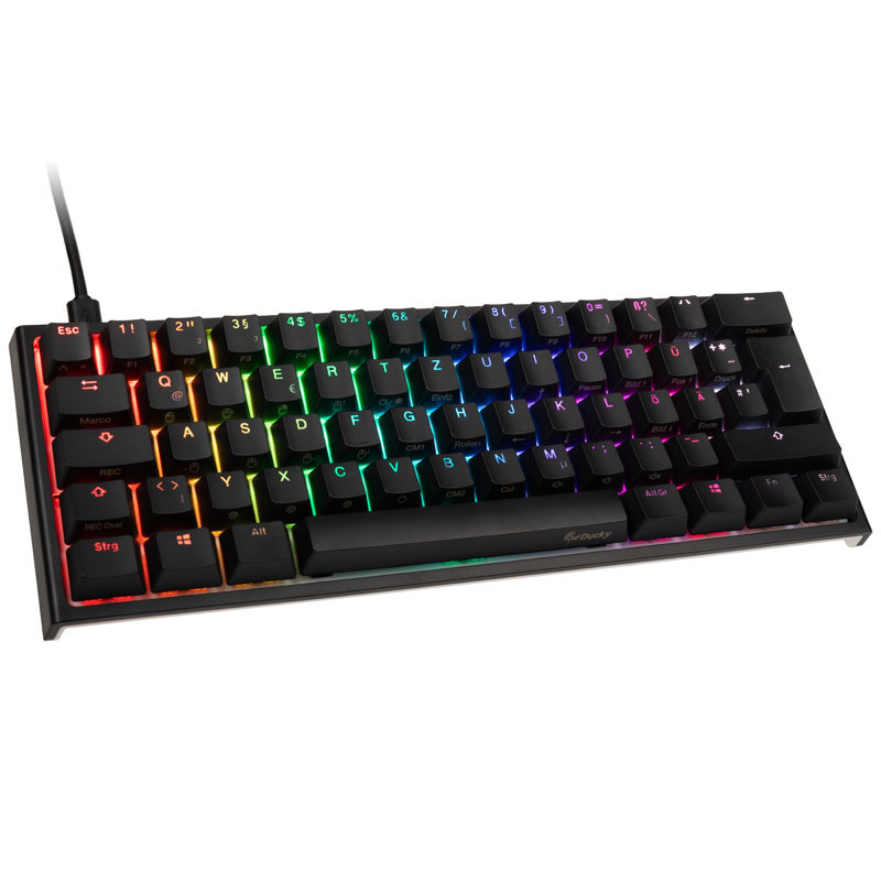Ducky ONE 2 Mini RGB Gaming Tastatur - Cherry MX-Silent-Red | ARLT Computer