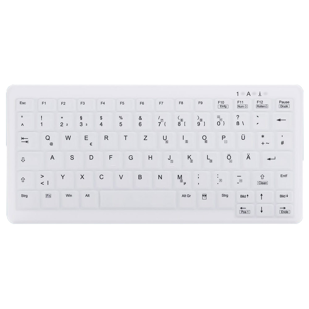 Active Key AK-C4110 Hygiene Tastatur Weiß wischdesinfizierbar 