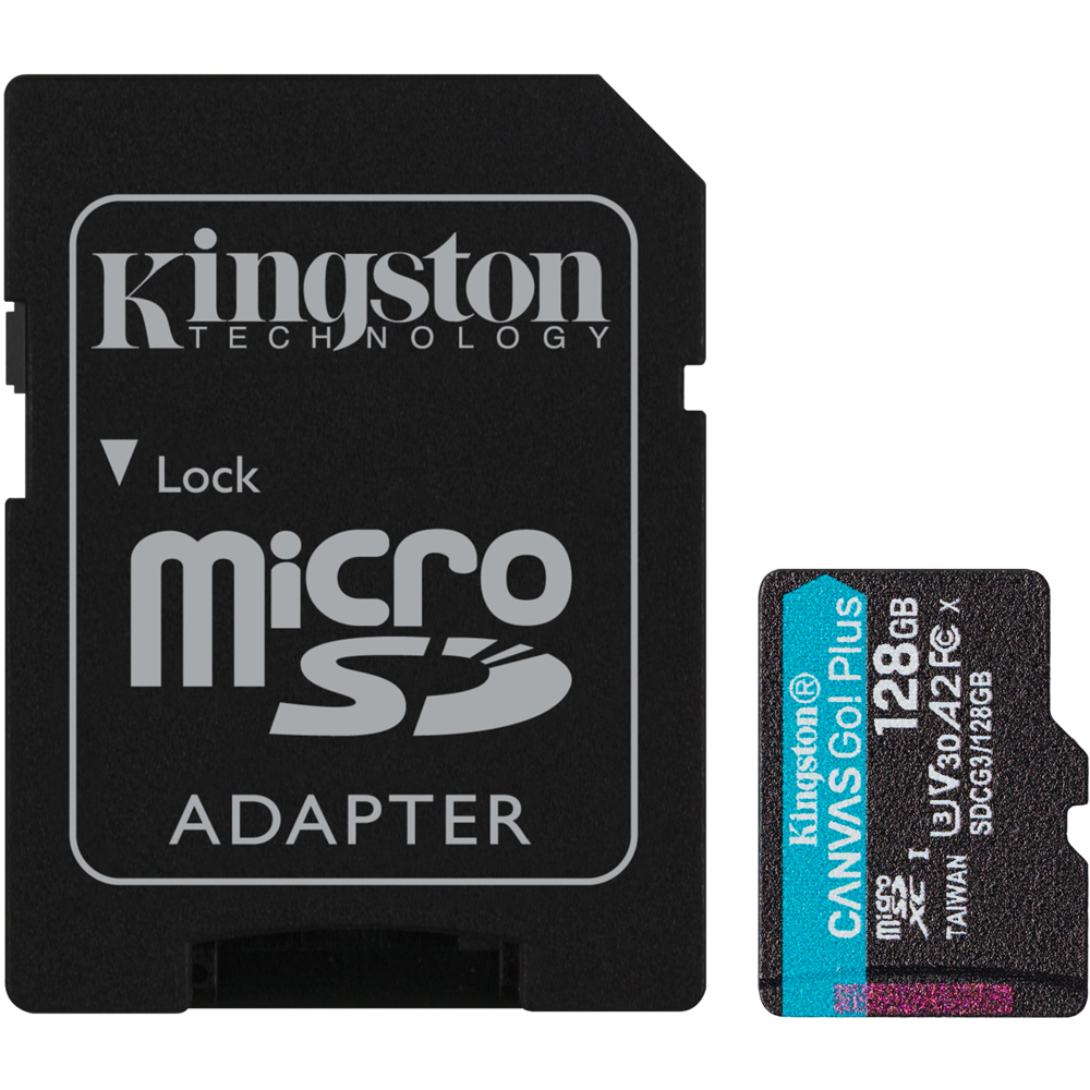128GB Kingston Canvas Go! Plus microSDXC Speicherkarte | ARLT Computer