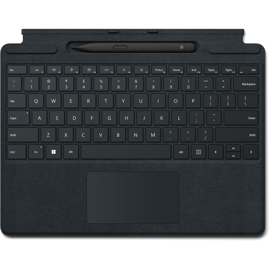 Microsoft Surface Pro Signature Keyboard (Schwarz) + Slim Pen 2 