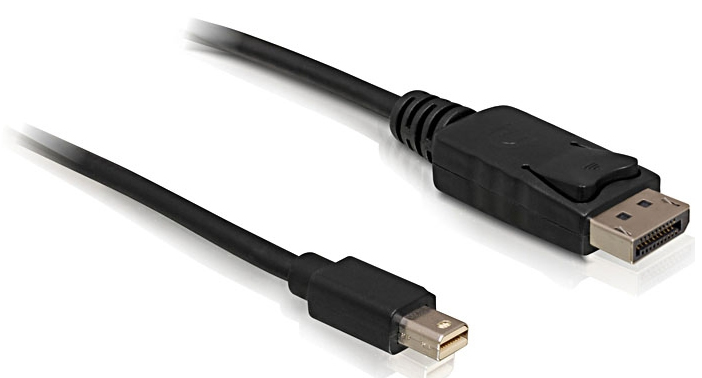 1.8m Displayport / Mini Displayport Kabel 