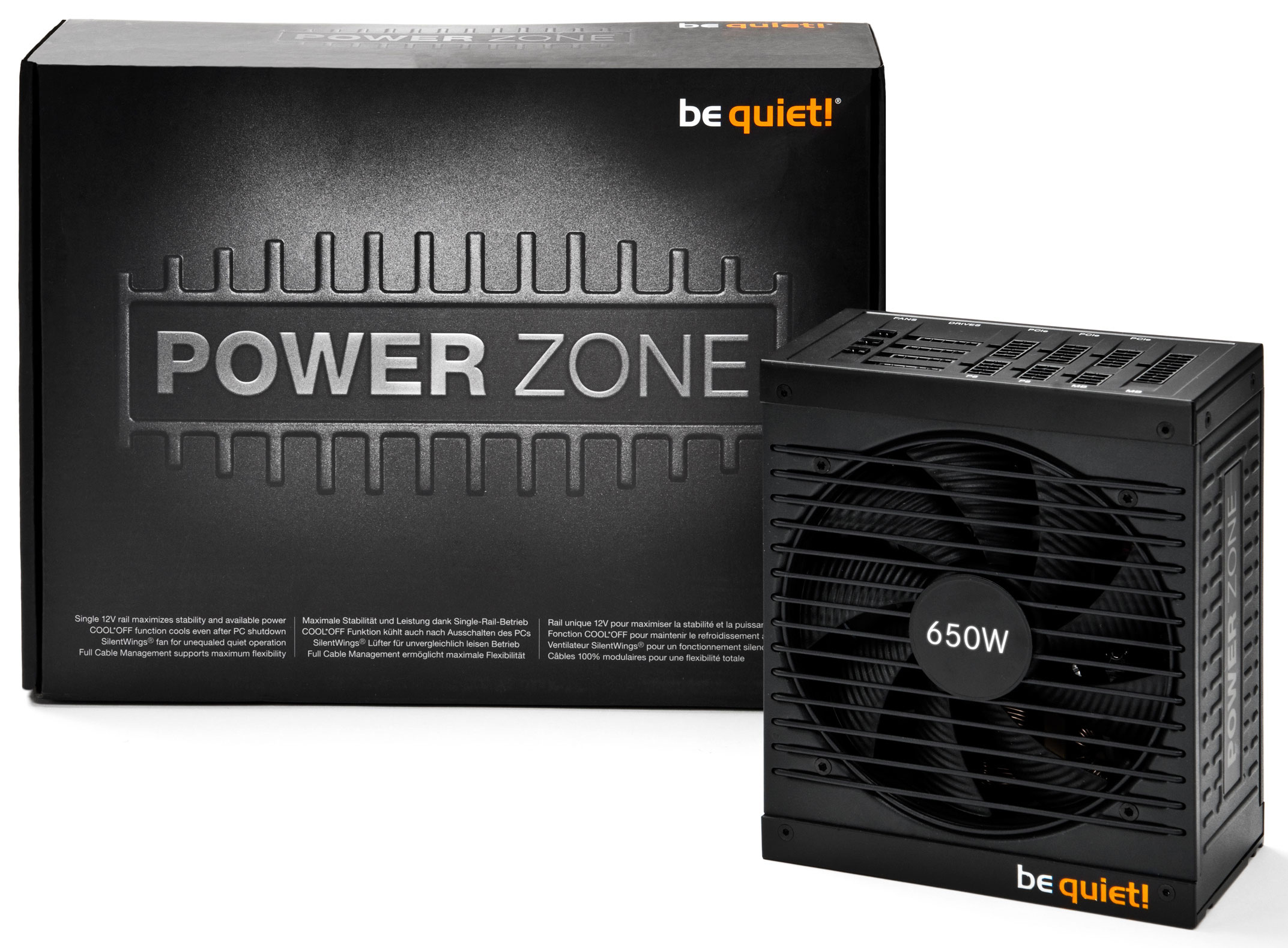 650W be quiet! 650W Power Zone BN210 Netzteil | ARLT Computer