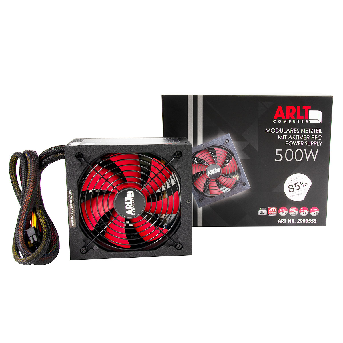 500W ARLT Efficiency ATX Netzteil | ARLT Computer