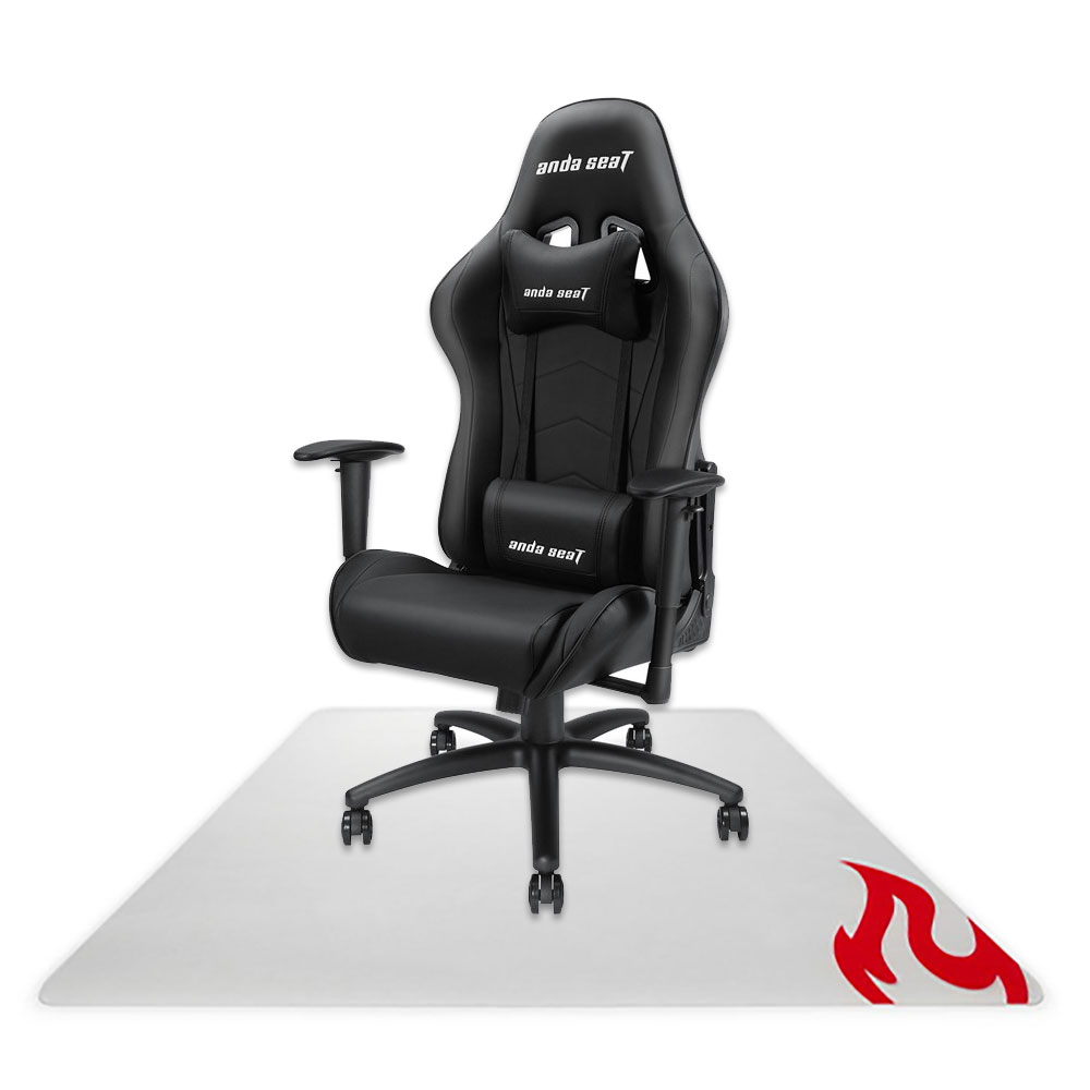Jubiläumsbundle Anda Seat Gaming Stuhl Schwarz + Bodenschutzmatte | ARLT  Computer
