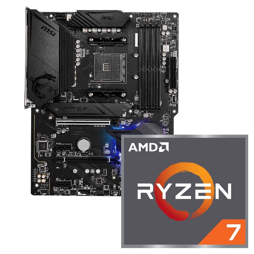 Aufrüstkit AMD Ryzen 7 5800X (8x 3,8GHz) + MSI MPG B550 Gaming Plus  Mainboard | ARLT Computer