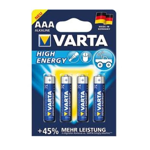 Varta High Energy LR03 AAA Micro 4er Pack 