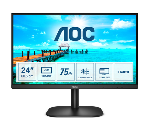 60,5cm (23.8") AOC 24B2XHM2 Full HD Monitor 