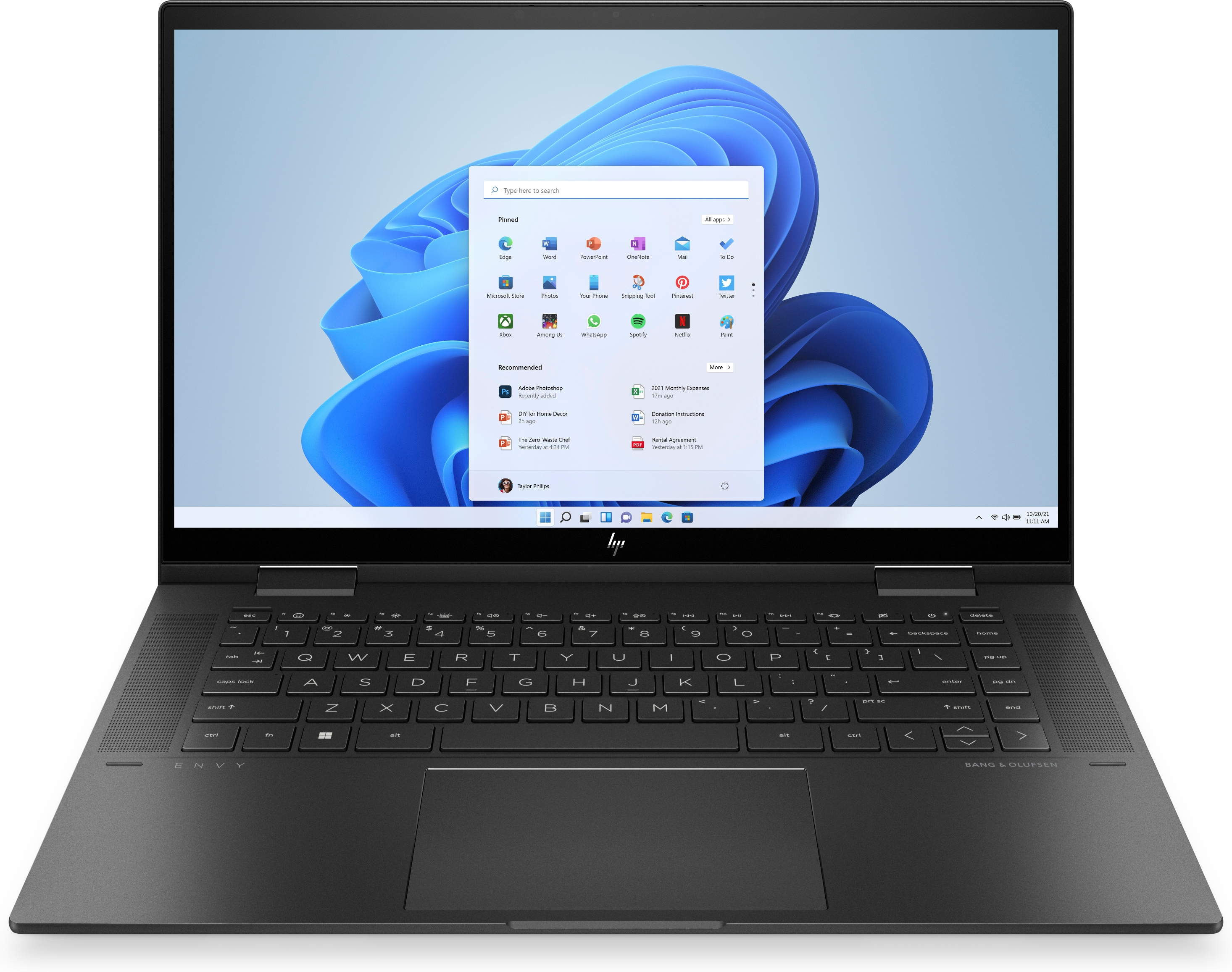 HP Envy x360 2-in-1 15-ey0155ng Nightfall Black 2 in 1 Convertible Notebook - Vorführware 