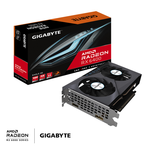 Gigabyte Radeon RX 6400 Computer EAGLE 4G | ARLT